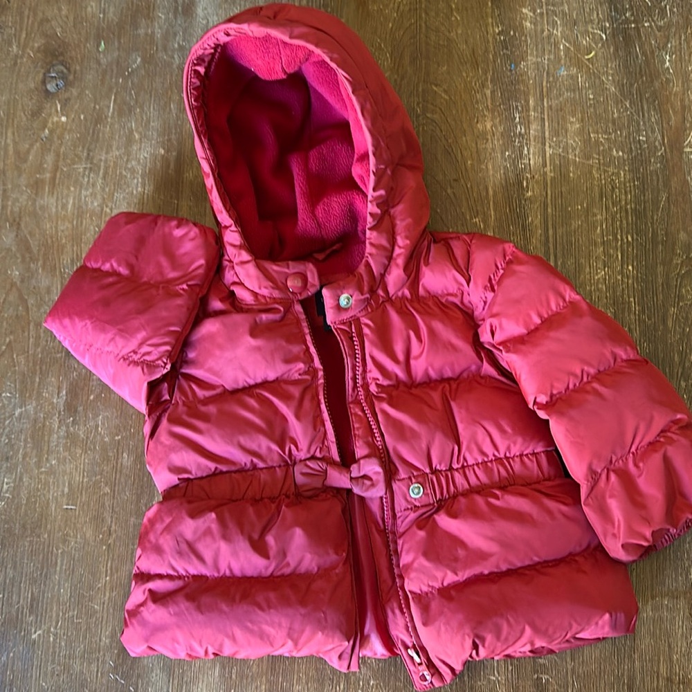 Red baby gap 18-24 mo winter coat